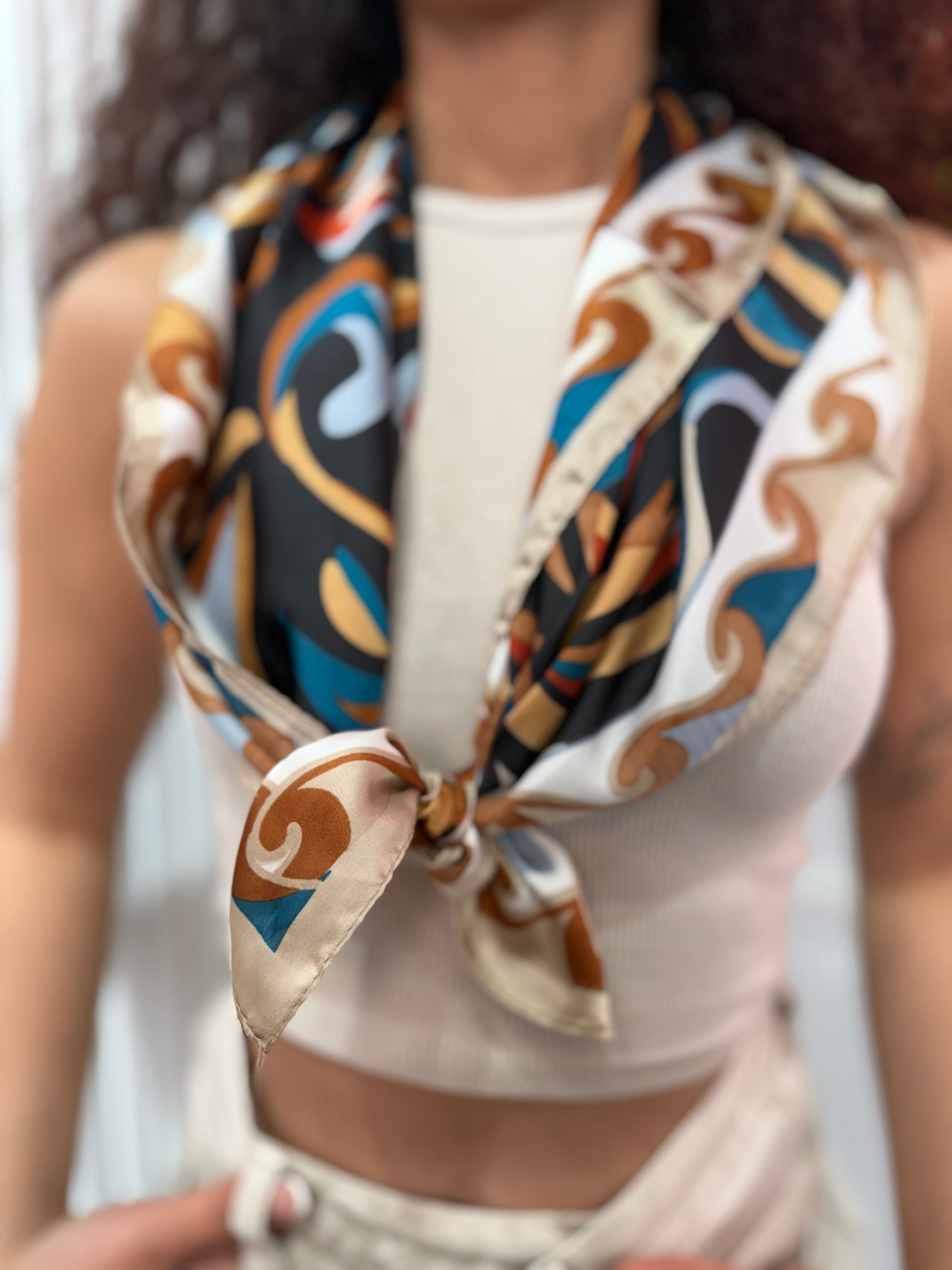 Foulard Iris