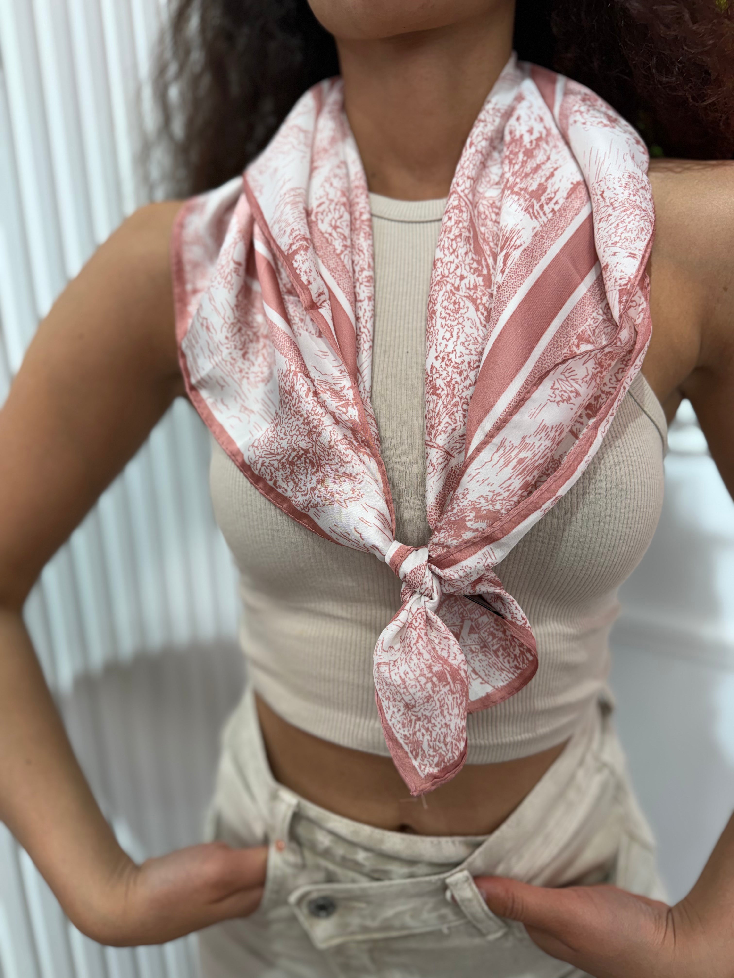 Foulard Iris