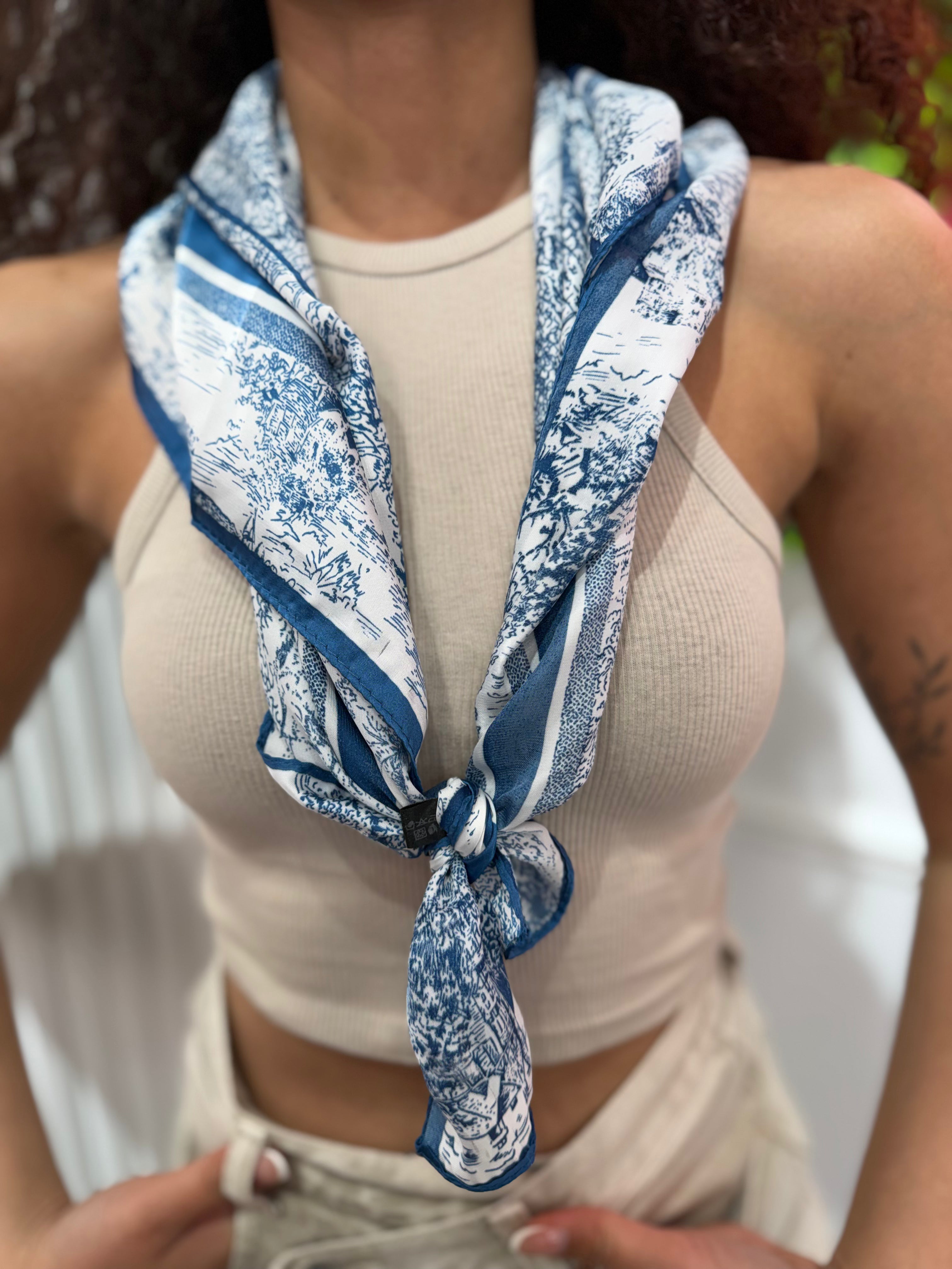 Foulard Iris