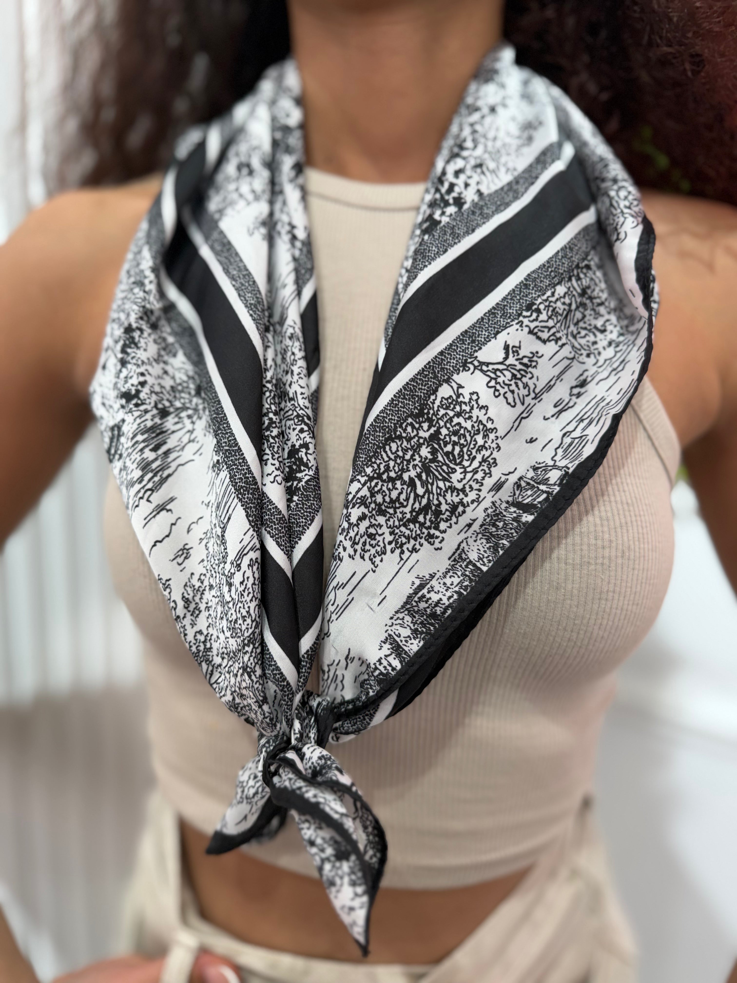 Foulard Iris